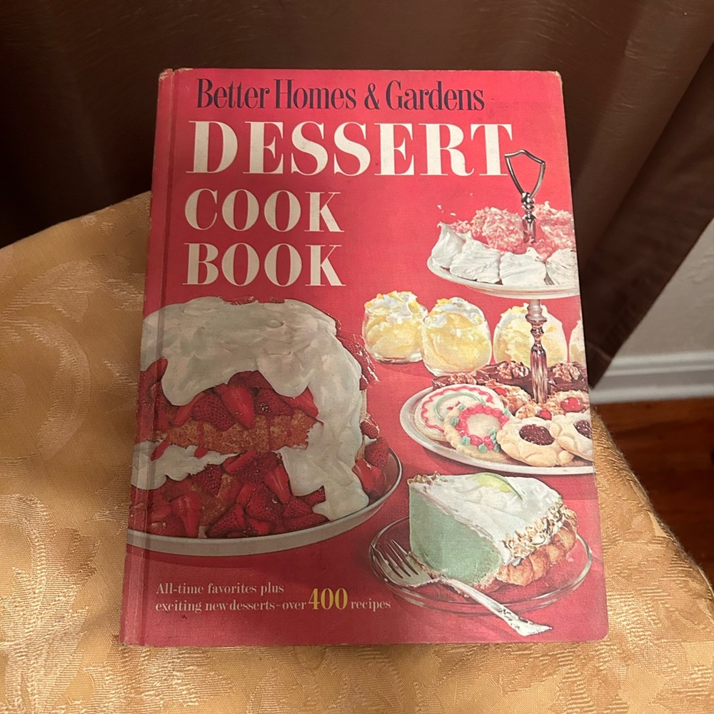 Vintage cookbook